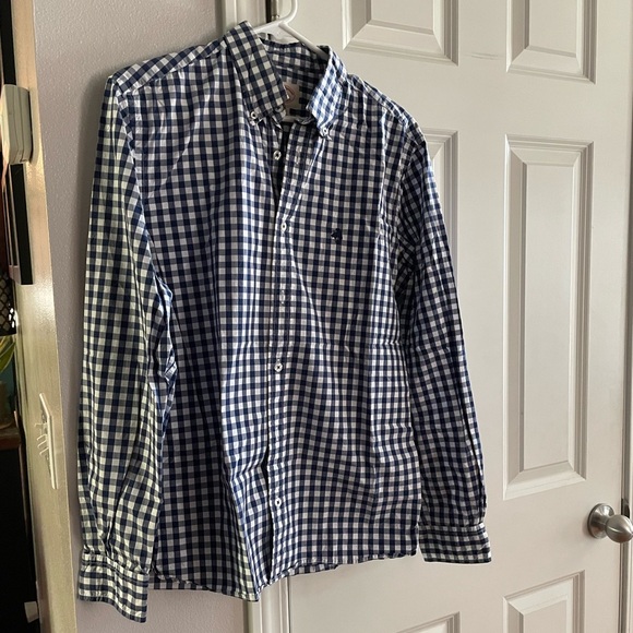 NWOT Brooks Brothers Red Fleece Brand Men’s long sleeve button up shirt. - Picture 2 of 5